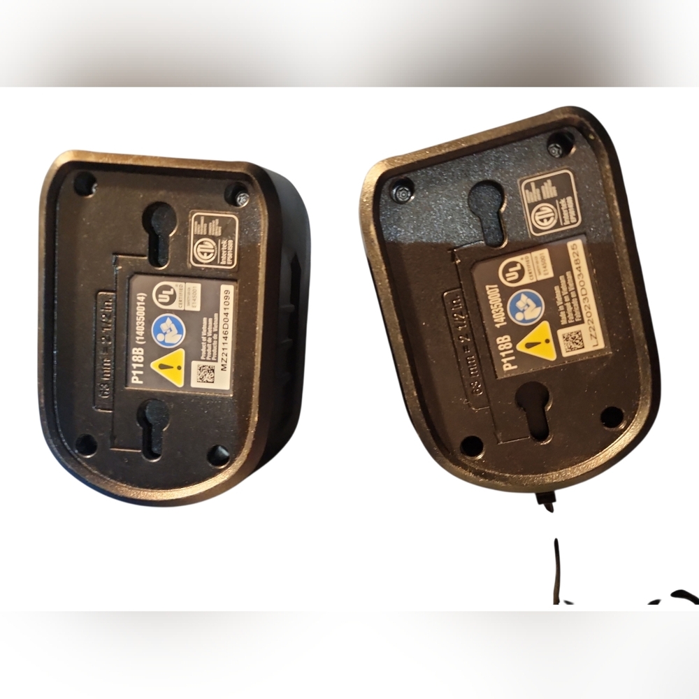 2 Barely Used Ryobi P118B 18V Battery Chargers - Picture 2 of 5